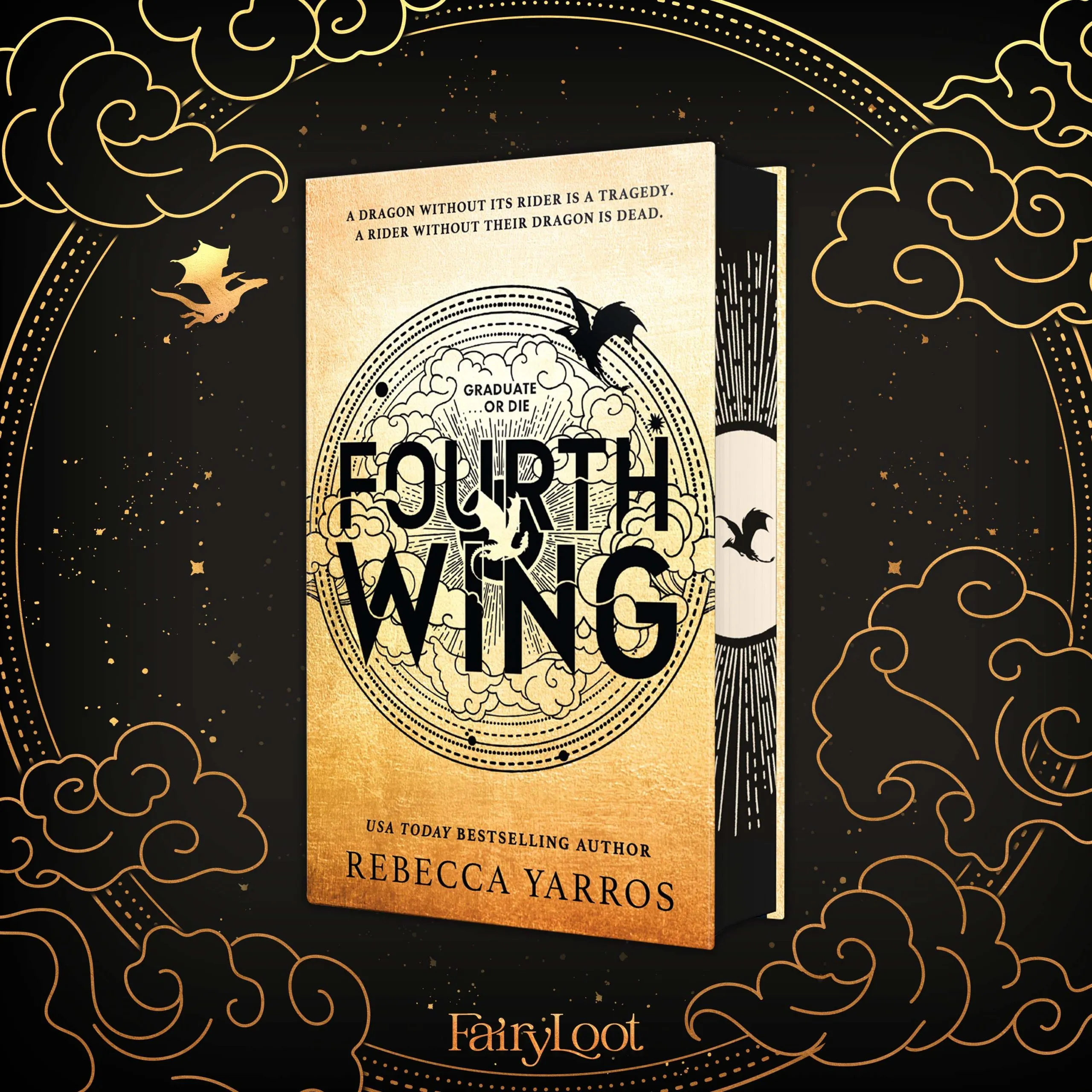 Fourth Wing, FairyLoot exclusive 2023 signed